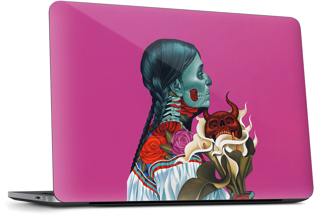 Rosa Dell Laptop Skin