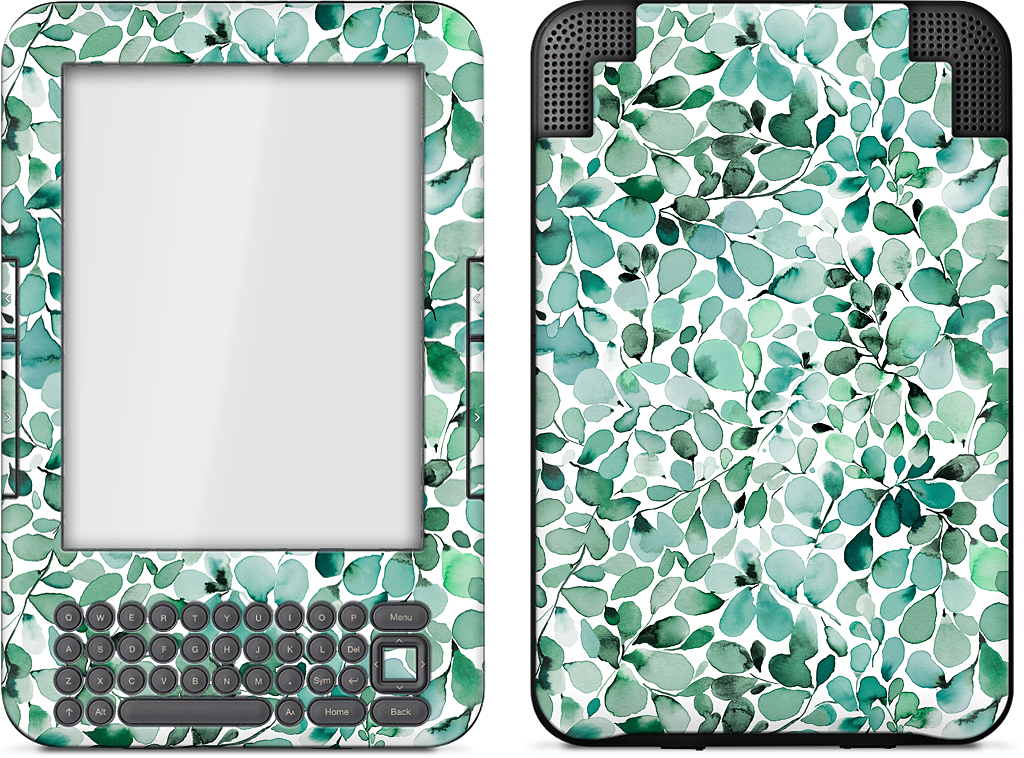 Eucalyptus Leafy Green Kindle Skin