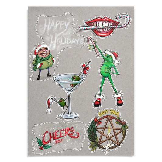 The Merry Misfits Sticker Pack