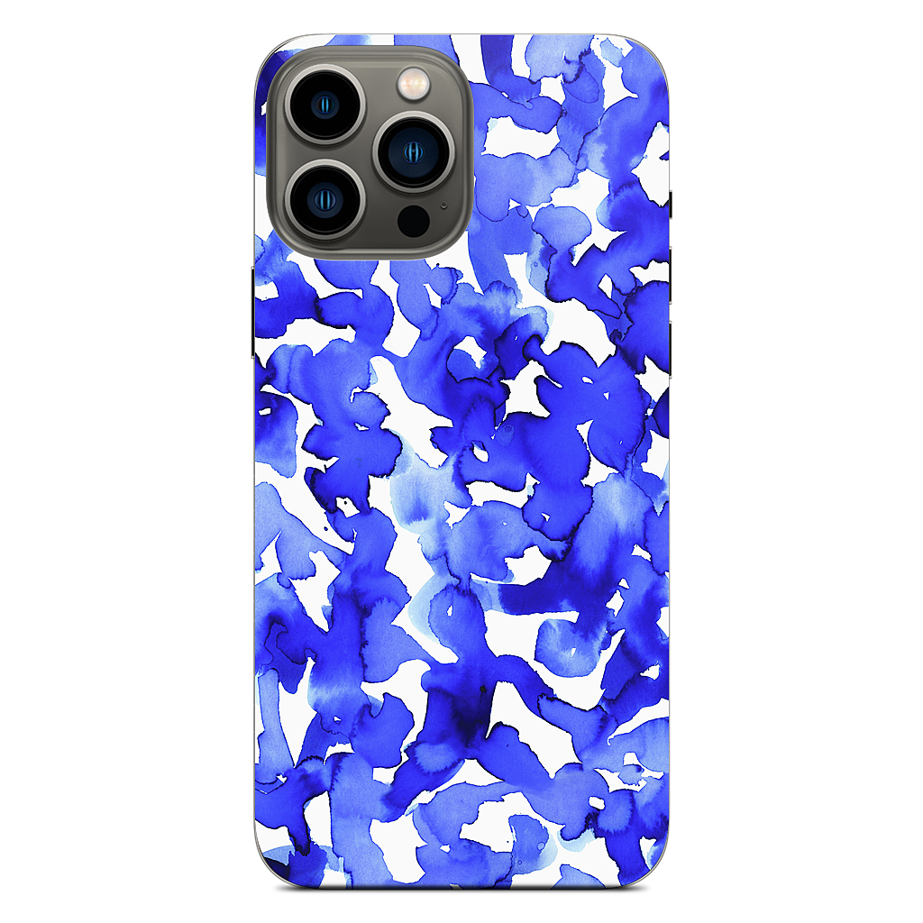 Energy Blue iPhone Skin