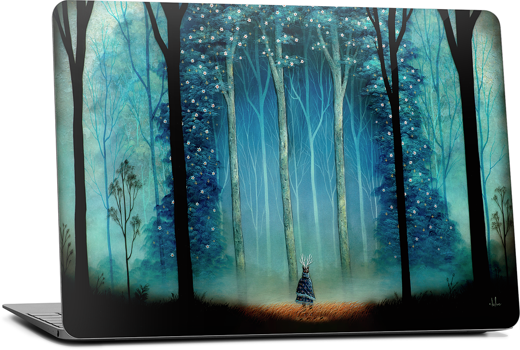 Cathedral of the Forest Deep MacBook Skin