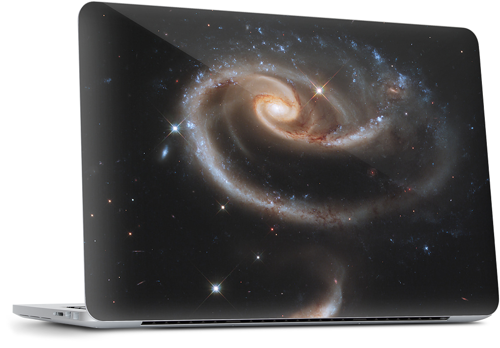 A Rose Of Galaxies MacBook Skin