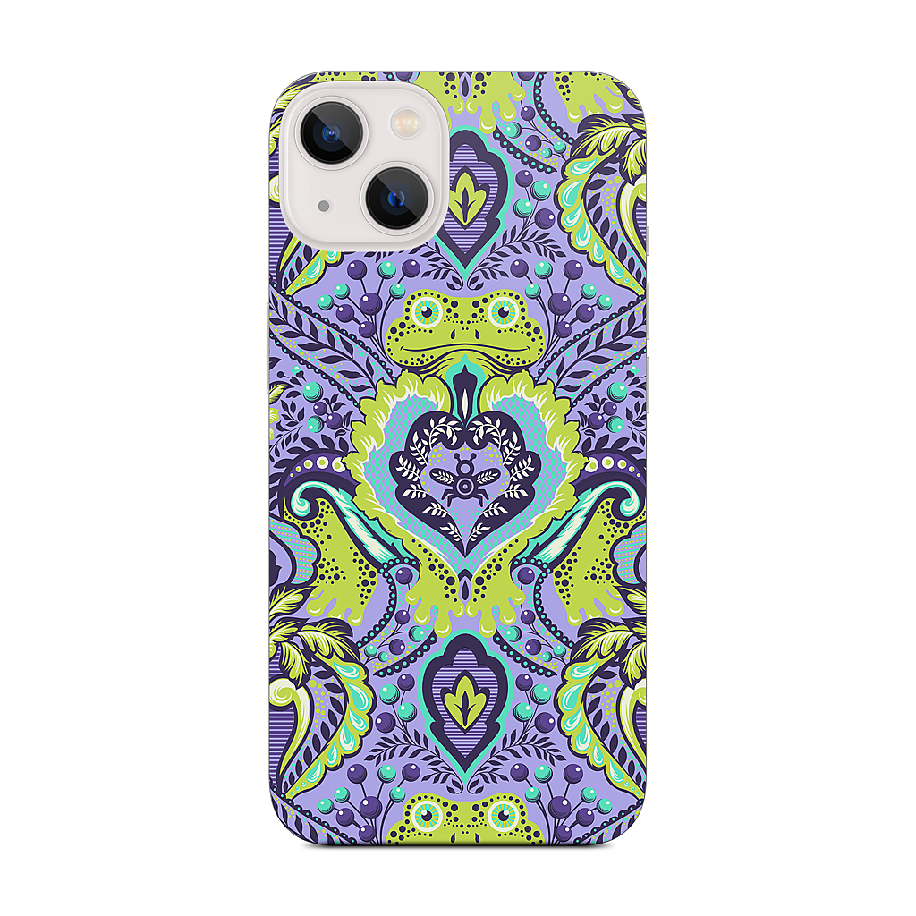 Frog Prince Orchid iPhone Skin
