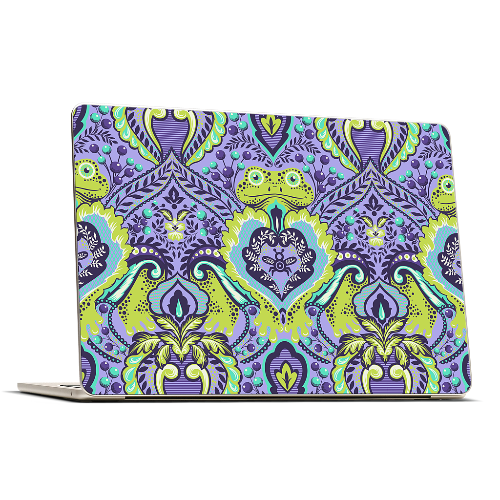 Frog Prince Orchid MacBook Skin