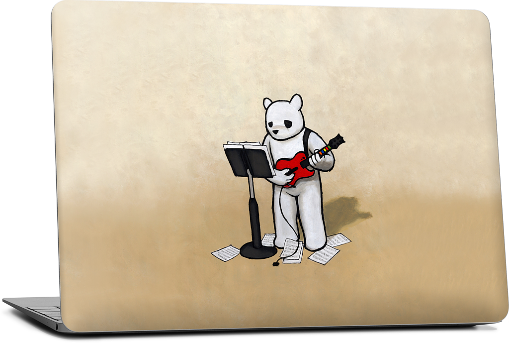 Guitar Gero MacBook Skin