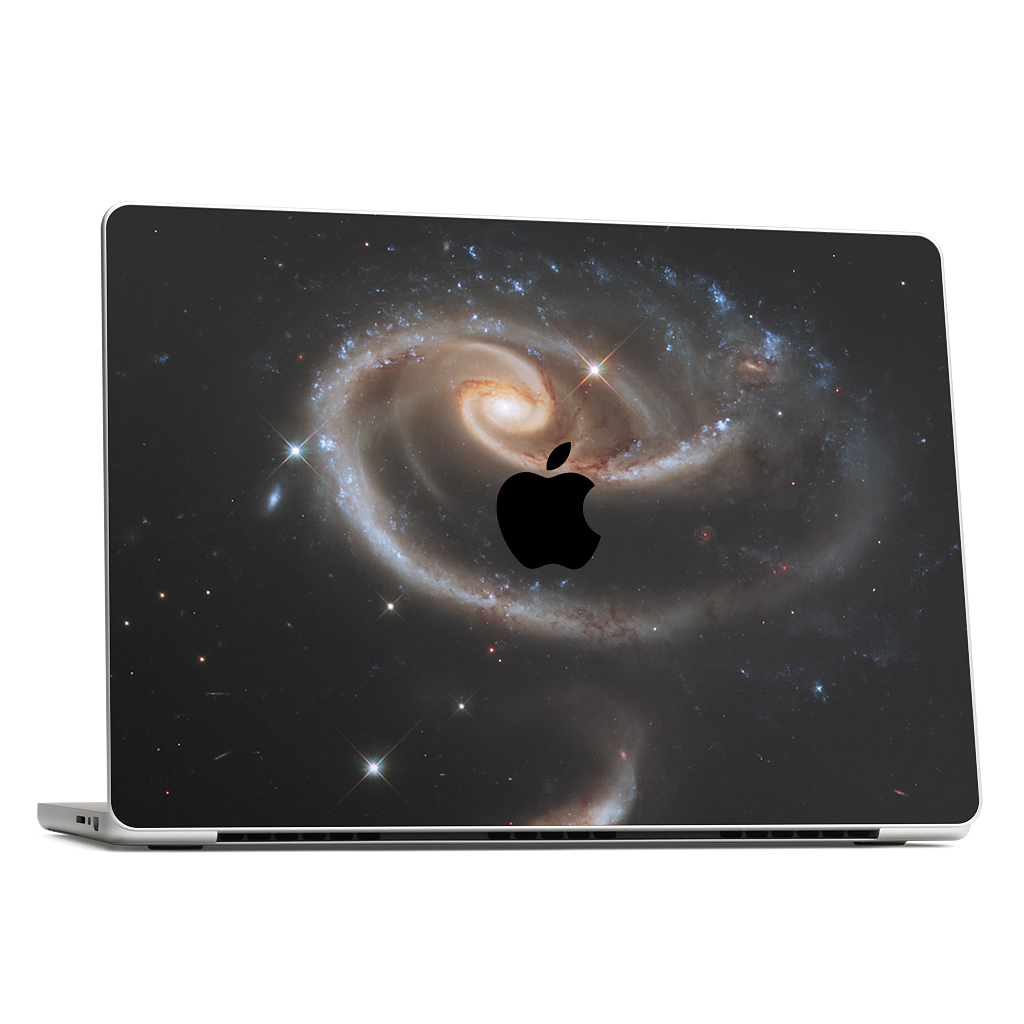 A Rose Of Galaxies MacBook Skin