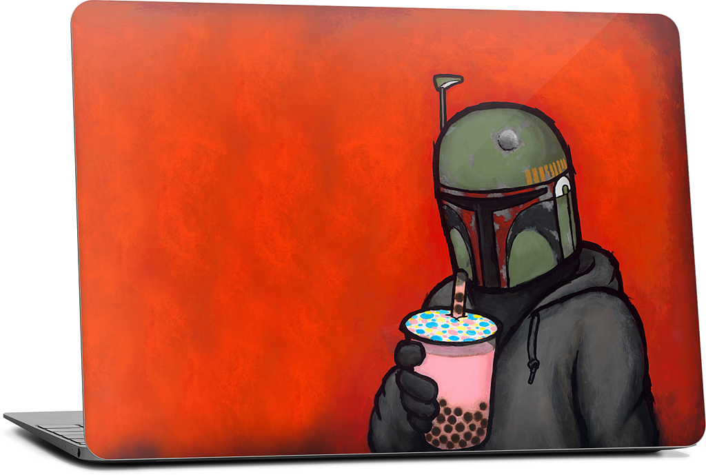 Boba MacBook Skin