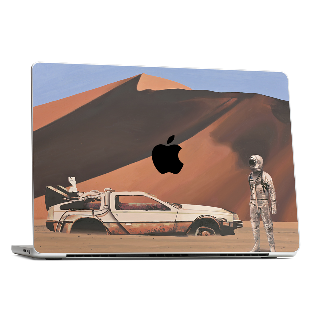 Forgotten Time Machine MacBook Skin