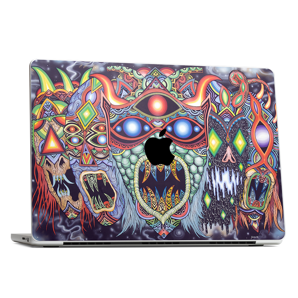 The Gods Beyond The Dark MacBook Skin