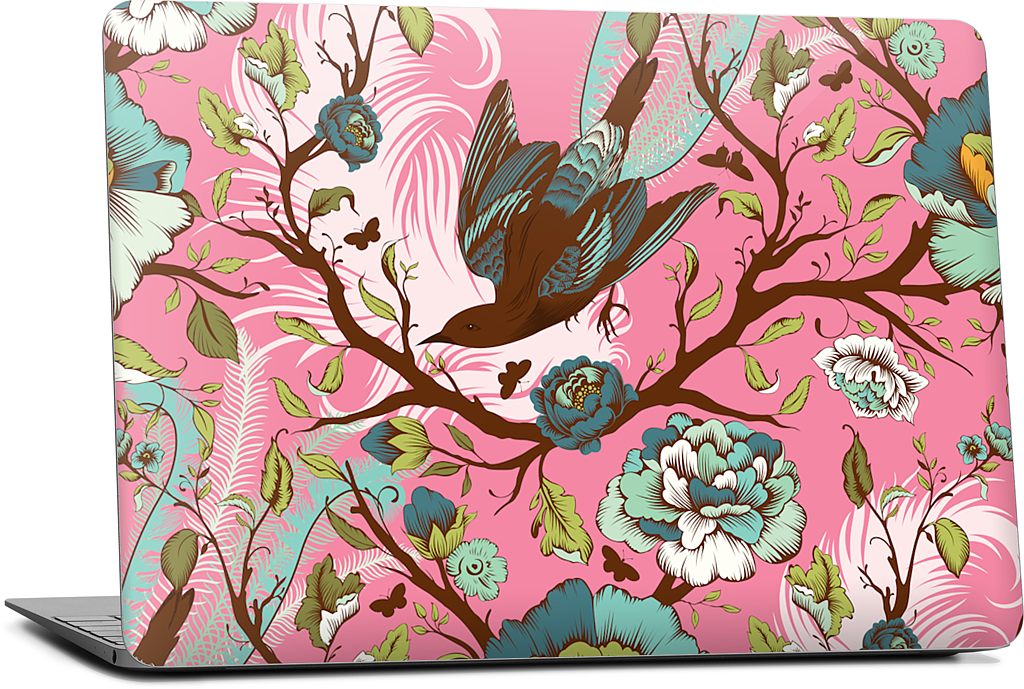 Tail Feathers MacBook Skin