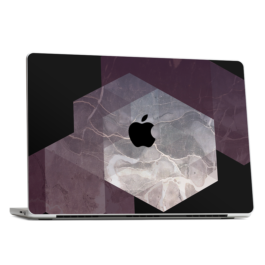 Marble Geometry MacBook Skin