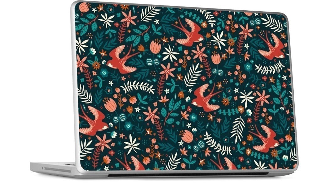 Flying Swallows MacBook Skin