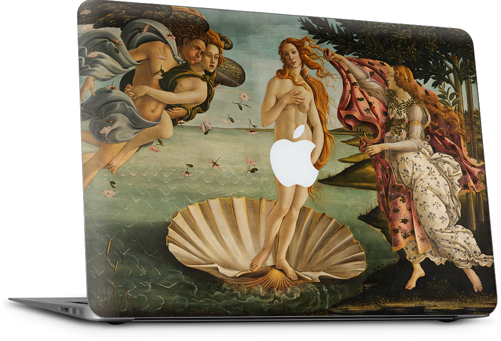 The Birth of Venus MacBook Skin