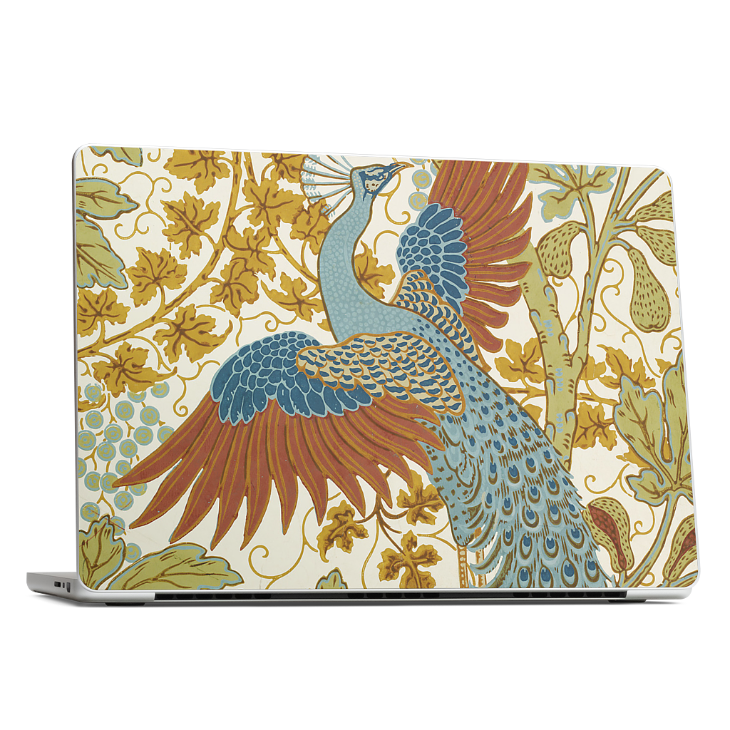 Fig and Peacock MacBook Skin