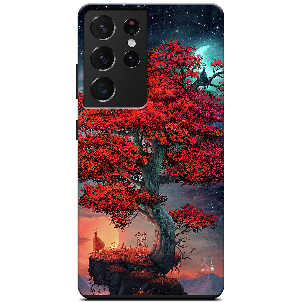 Light & Dark in Equal Parts Samsung Case