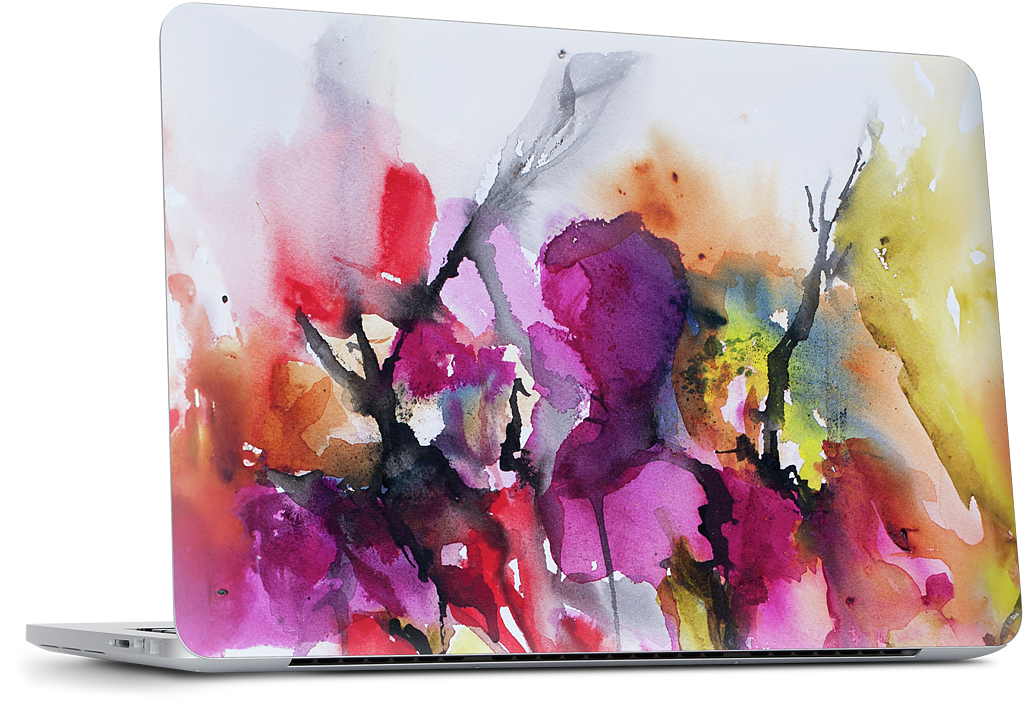Fallen Flowers MacBook Skin