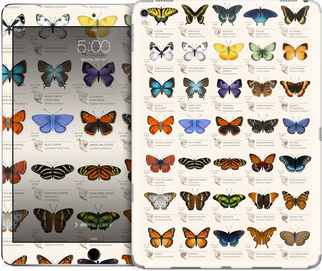 42 North American butterflies iPad Skin