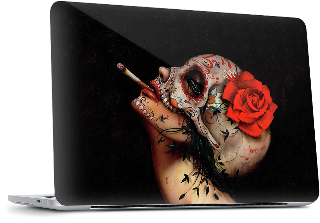 Viva La Muerte MacBook Skin