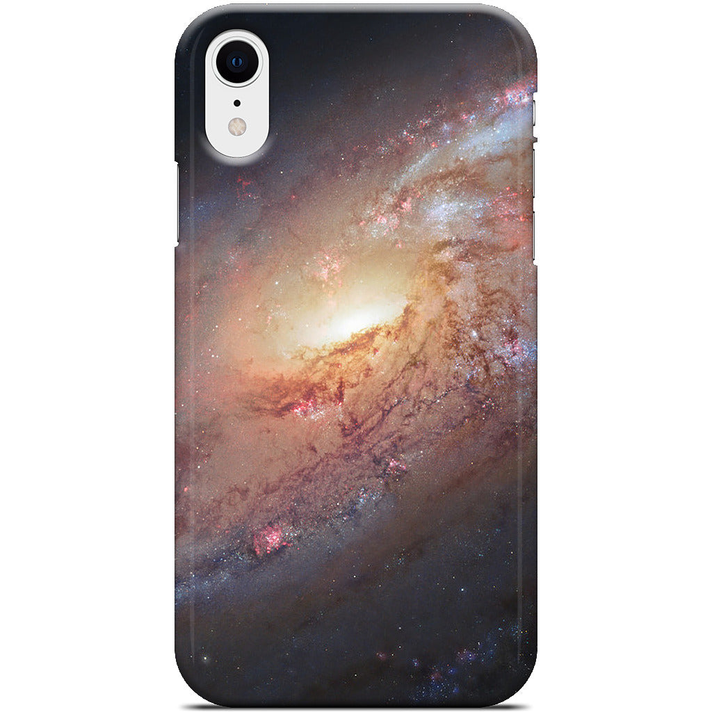 M106 Spiral Galaxy iPhone Case