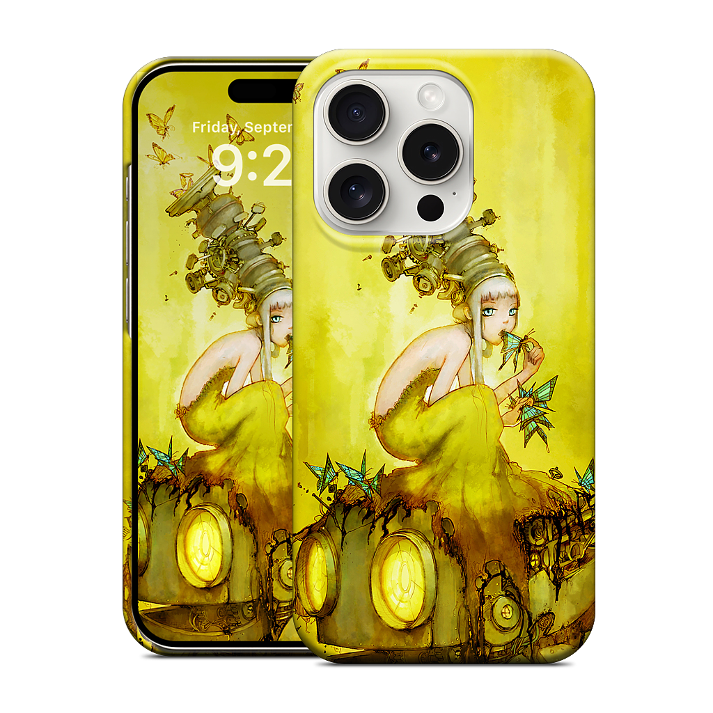 Glass Butterflies iPhone Case