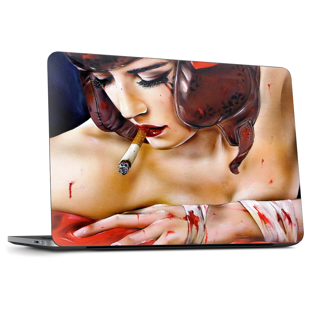 Bloody Knuckles Dell Laptop Skin