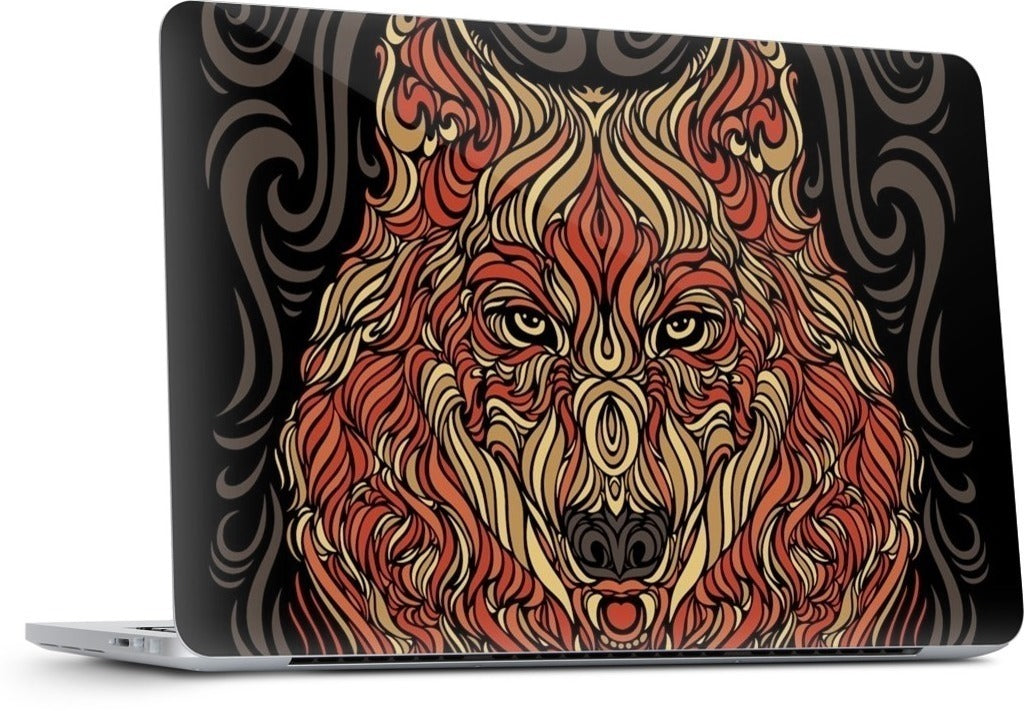 The Lone Wolf MacBook Skin