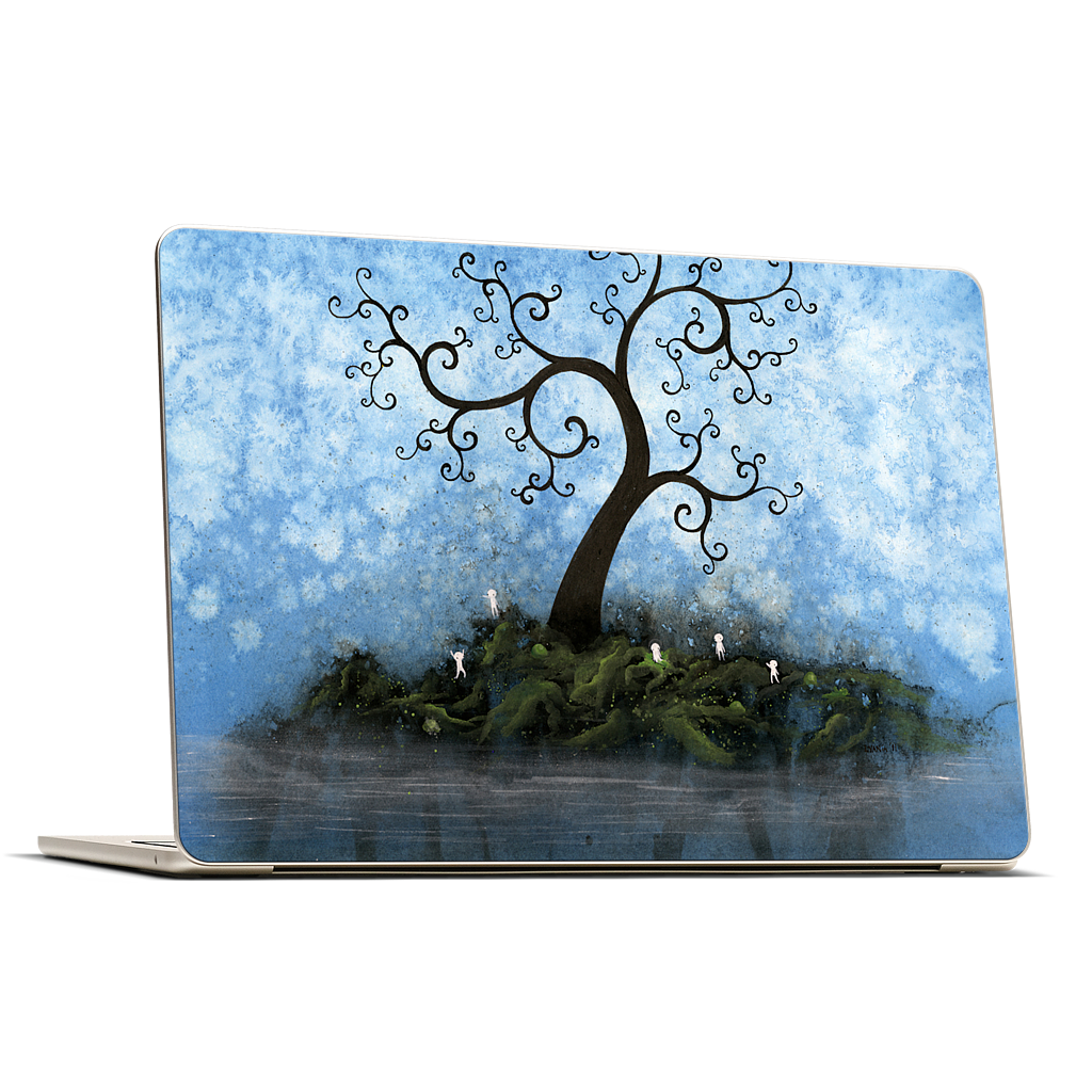 The Island MacBook Skin