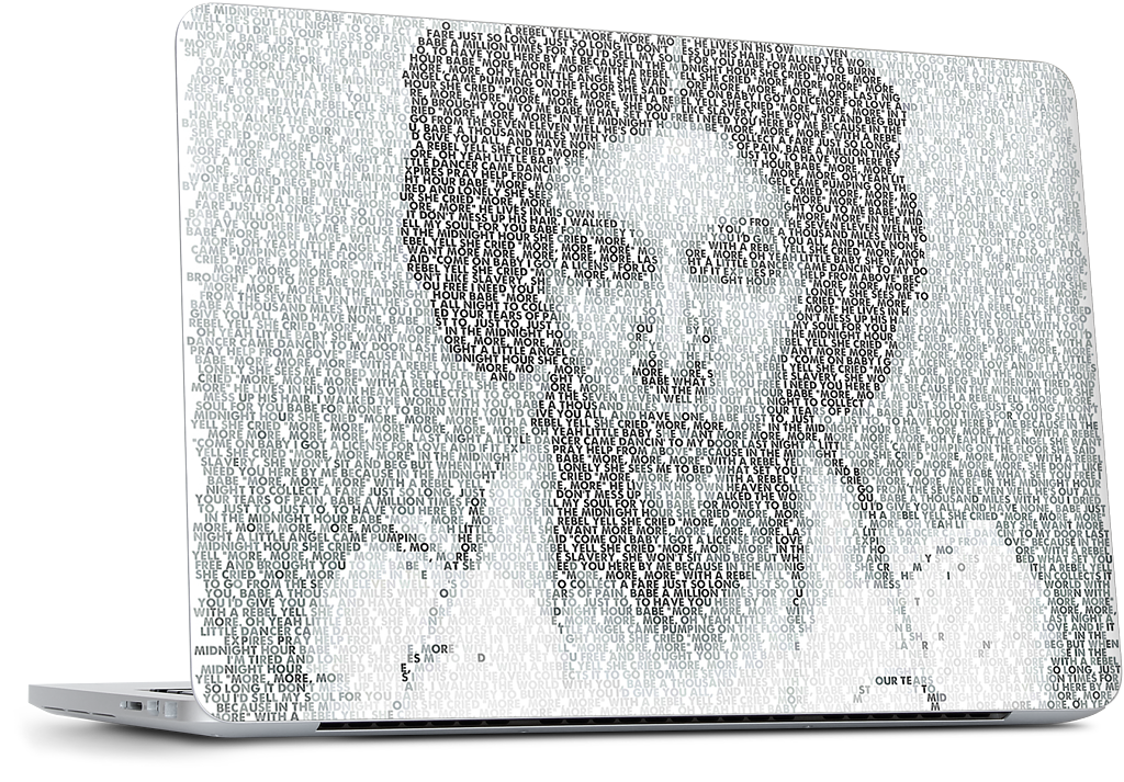 Rebel Yell MacBook Skin