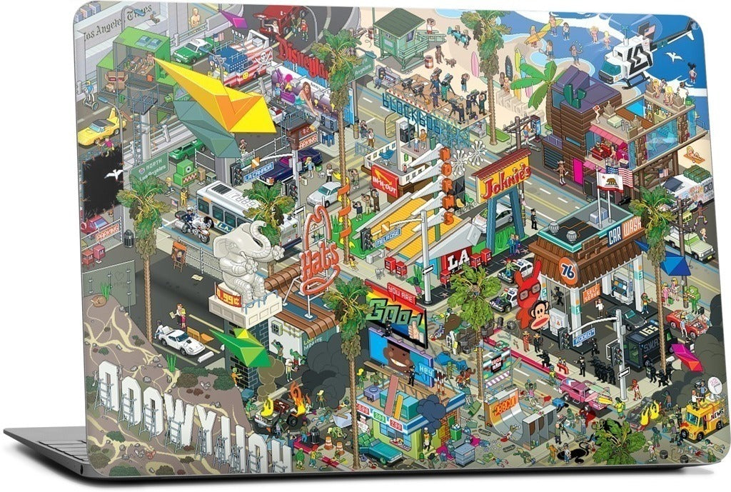 Los Angeles MacBook Skin