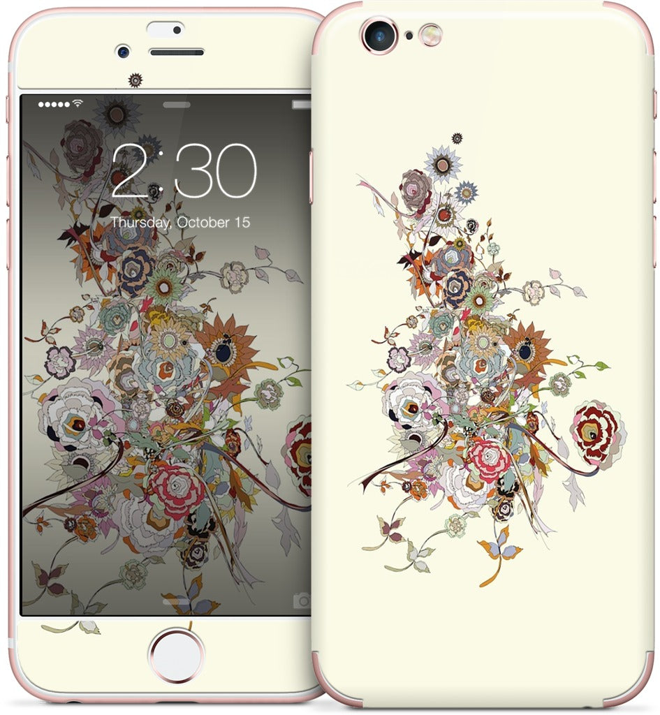 Chaos Bloom Spring Irritation iPhone Skin