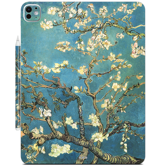 Almond Branches in Bloom iPad Skin