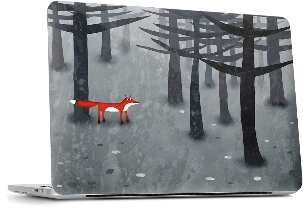 The Fox and the Forest MacBook Skin