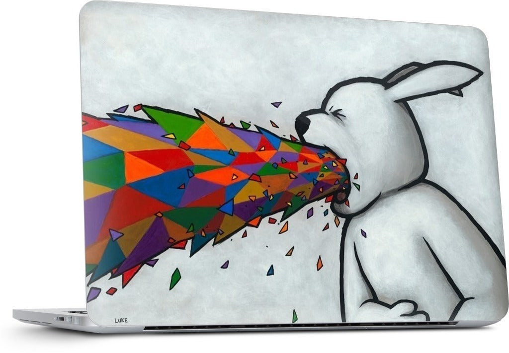 Some Trends Want To Make Me Puke MacBook Skin