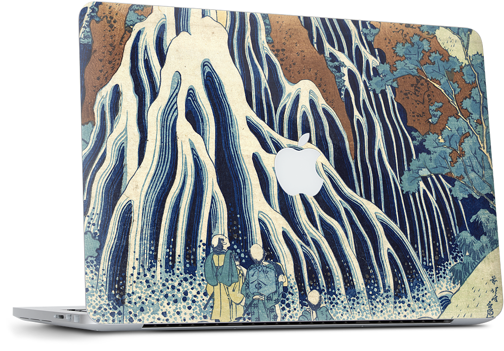 The Kirifuri Waterfall at Mt. Kurokami MacBook Skin