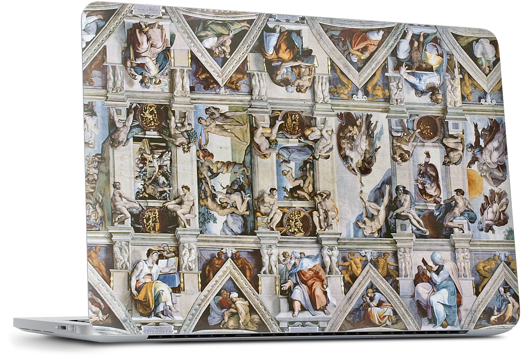 Cappella Sistina Ceiling MacBook Skin