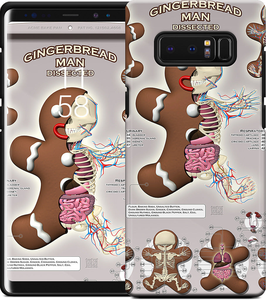 Gingerbread Man Dissected Samsung Case