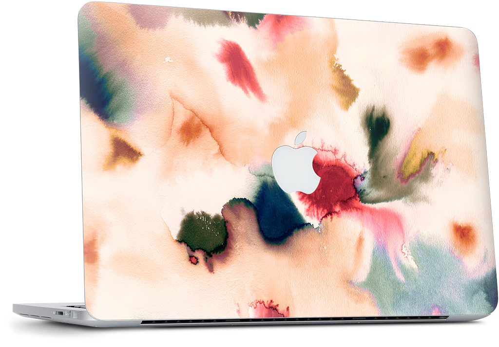 Abstract Watercolor (Mineral) MacBook Skin