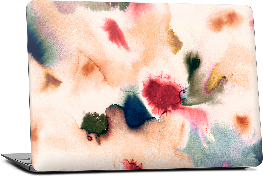 Abstract Watercolor (Mineral) MacBook Skin