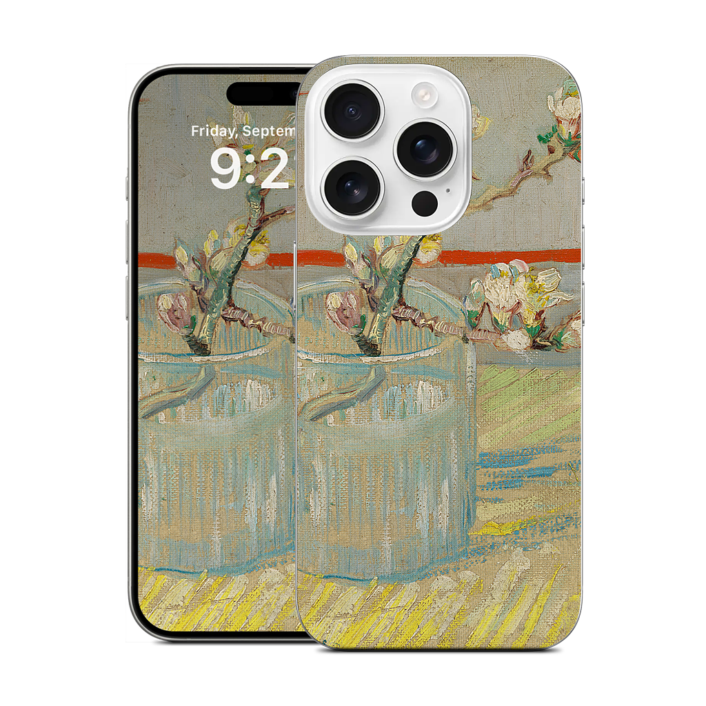 Spring of Flowering Almond in a Glass iPhone Skin