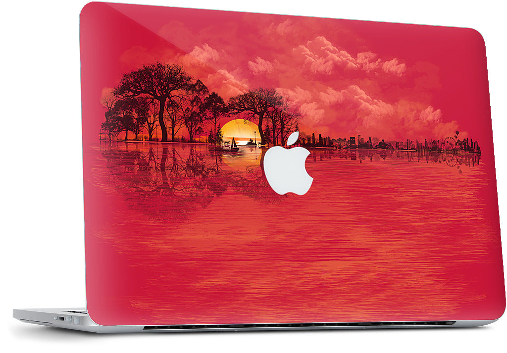 Musical Sunset MacBook Skin