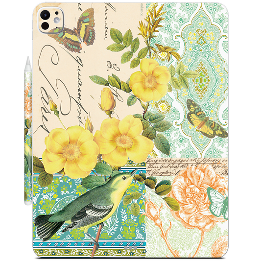 Yellow Bird iPad Skin