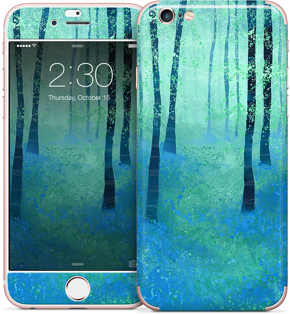 Bluebells Challock iPhone Skin
