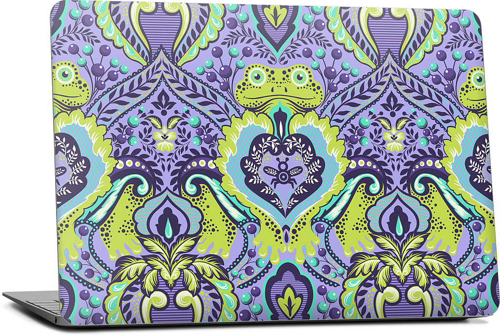 Frog Prince Orchid MacBook Skin