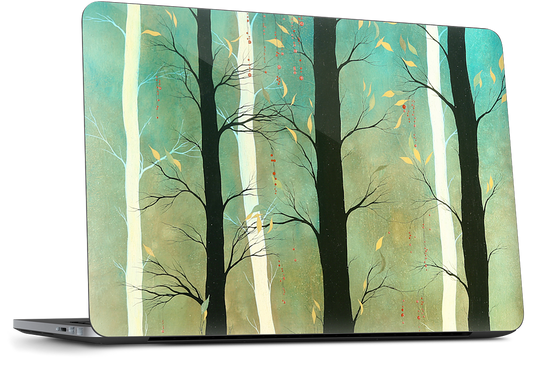 Black and White  Dell Laptop Skin