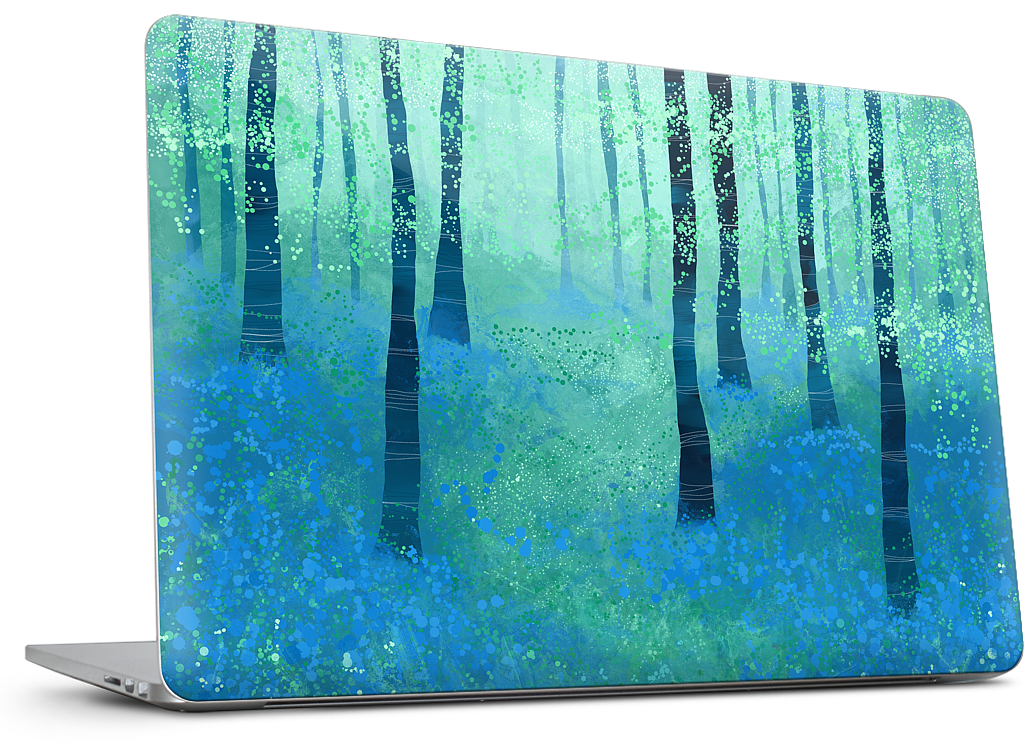 Bluebells Challock MacBook Skin
