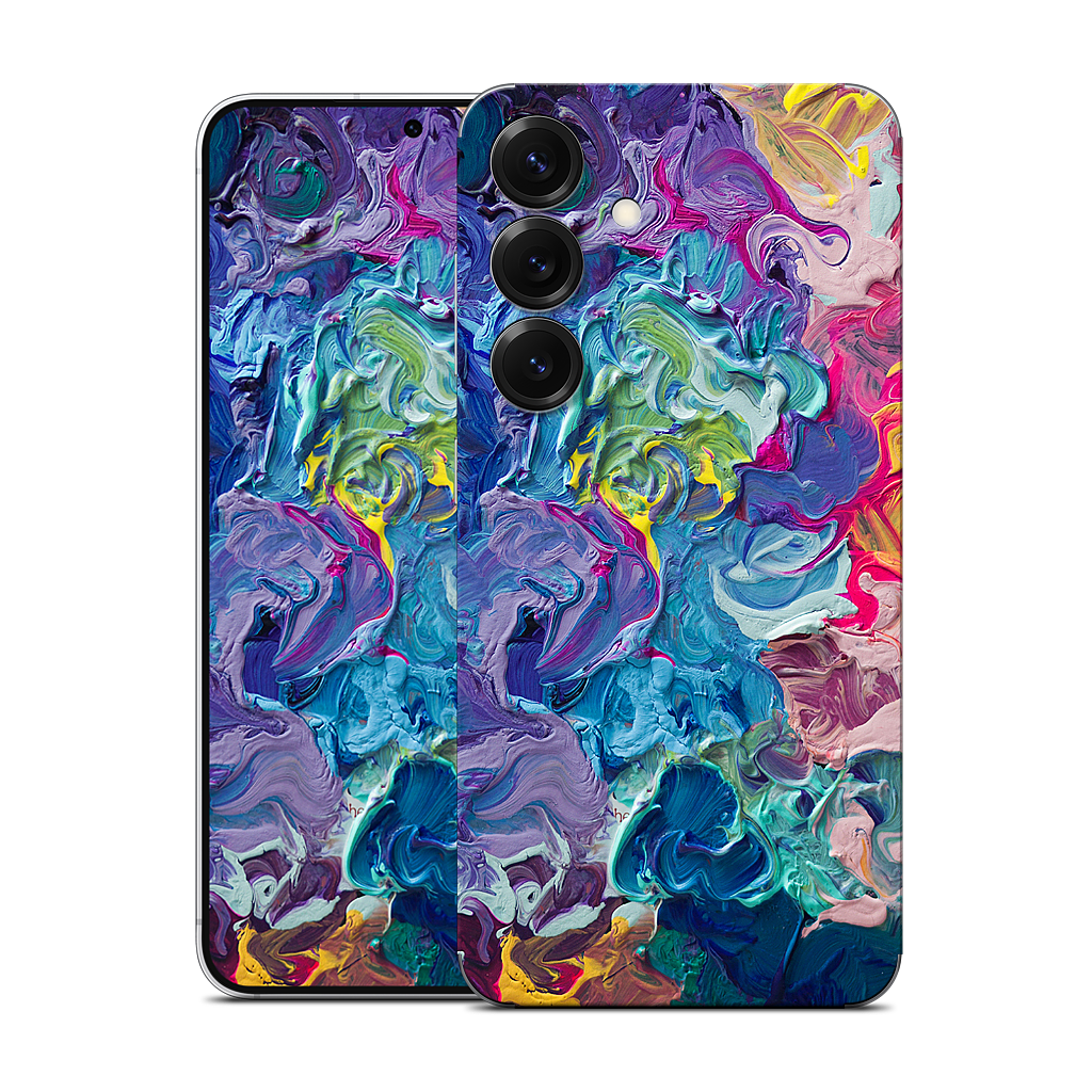 Rainbow Flow Abstract Samsung Skin