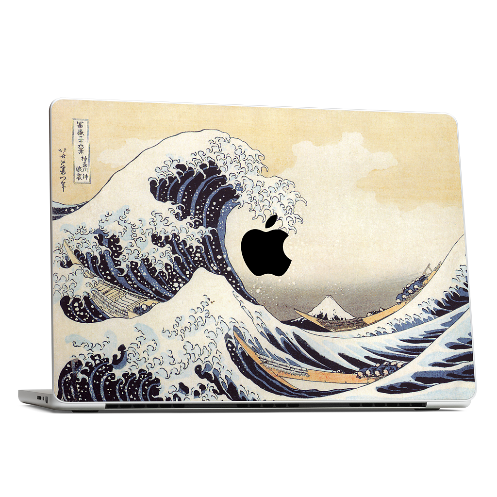 The Great Wave MacBook Skin