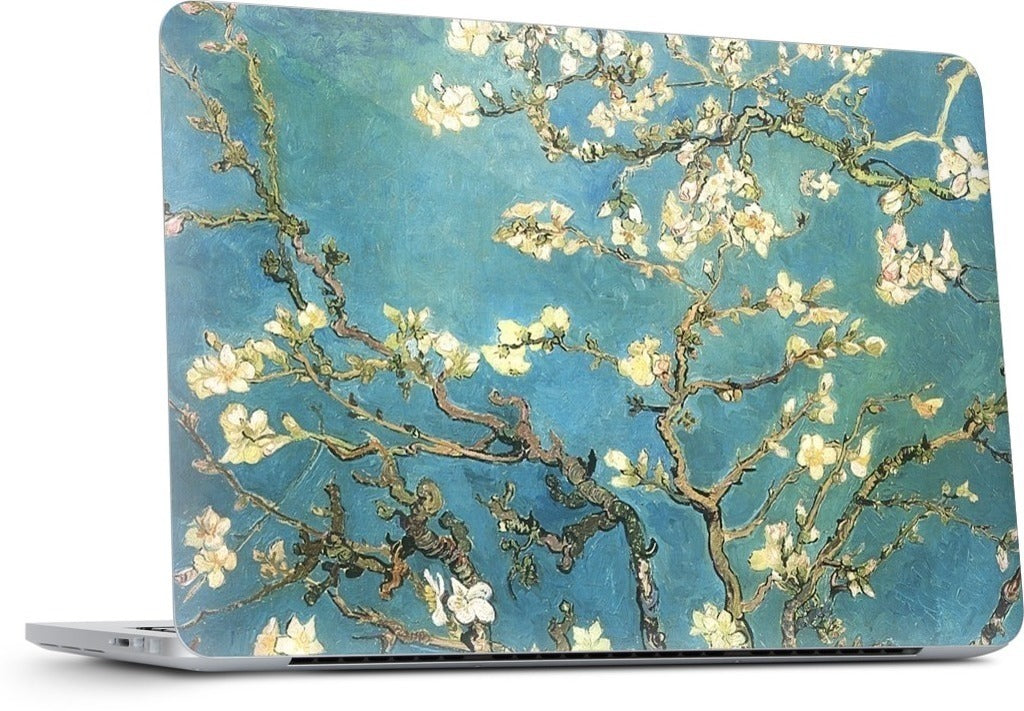 Almond Branches in Bloom MacBook Skin