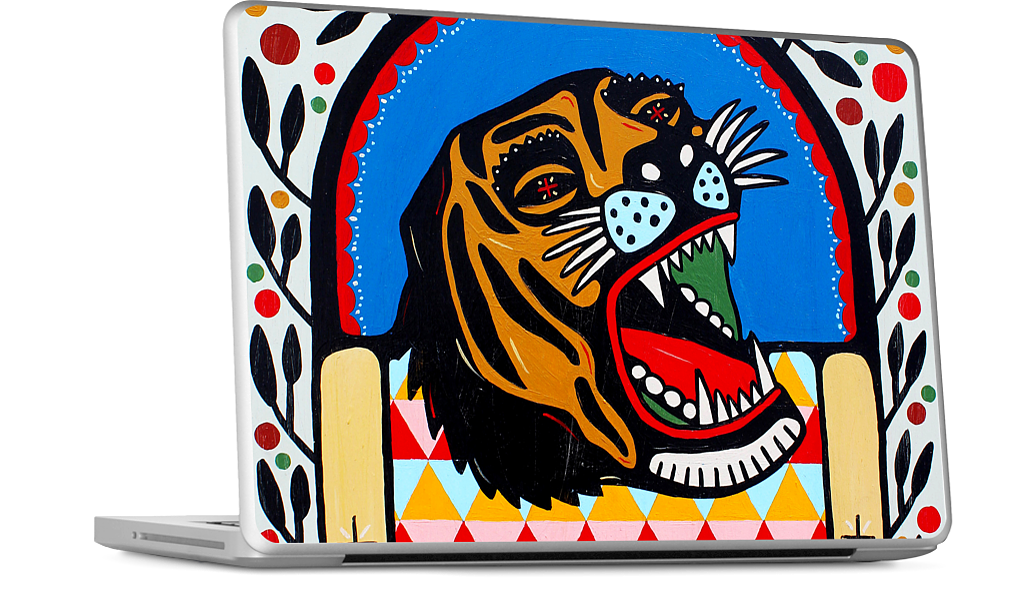 Tiger Coffin MacBook Skin