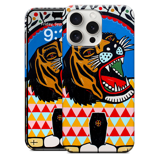 Tiger Coffin iPhone Case